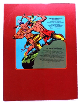 Die grossen Comic-Abenteuer Album Nr. 1: Der letzte Mohikaner nach James F. Cooper von Ehapa